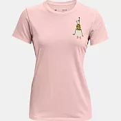 Under Armour 女 Training Graphics短T-Shirt-粉-1365140-658 XL 粉紅色