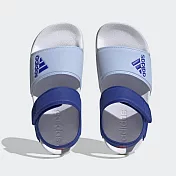 ADIDAS ADILETTE SANDAL K 中大童休閒涼鞋-藍-H06444 20 藍色