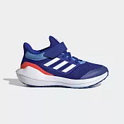 ADIDAS ULTRABOUNCE EL K 中大童慢跑鞋-藍-HQ1298 18.5 藍色