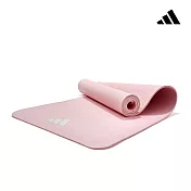 Adidas 輕量波紋瑜珈墊-8mm (兩色可選) 櫻花粉