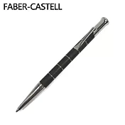Faber-Castell 鍍白金環烏木原子筆 145534