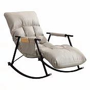 IDEA-妮可北歐休閒舒適搖椅(兩色可選) 灰色