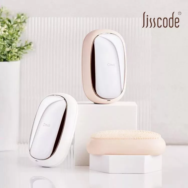 【Lisscode】O’miti 極凈小妍 三效淨膚儀 超值組 | 夕陽粉 | 雲朵白 | 台灣製造 LB-500 夕陽粉