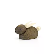 Lucie Kaas Rabbit 兔子手工木偶 （煙燻橡木、小）