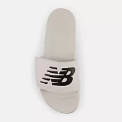 New Balance 魔鬼氈 男女休閒拖鞋-白-SUA200W2-D US6 白色