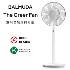 BALMUDA The GreenFan 12吋 DC直流電風扇 EGF─1800 ─WG 白x灰