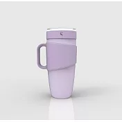 【SWANZ天鵝瓷】芯動馬克杯 2合1陶瓷杯 850ml 紫羅蘭