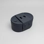 【SWANZ天鵝瓷】芯動便當盒 陶瓷便當盒PLUS 900ml 簡約黑