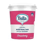 【Bulla布拉】澳洲式優格 (500g*3入)草莓*3