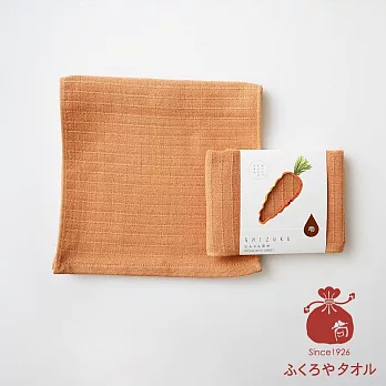 【袋谷TOWEL】SHIZUKU野菜染萬用長拭巾 共3色- 胡蘿蔔 | 鈴木太太公司貨