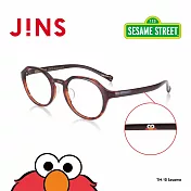 JINS 芝麻街聯名眼鏡(UGF-23S-103) 木紋棕