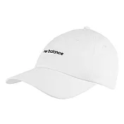 New Balance 男女棒球帽-白-LAH21100WK-F 白色