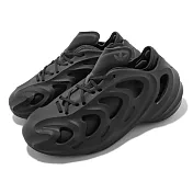 adidas 休閒鞋 adiFOM Q 男鞋 碳黑 鏤空 洞洞鞋 襪套 可拆 三葉草 愛迪達 IE7449