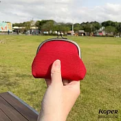 【KOPER】心實袋-Drema口金包/零錢包 MIT台灣製造 熱情紅