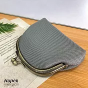 【KOPER】心實袋-Drema口金包/零錢包 MIT台灣製造 漫步灰