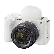【Sony】Alpha ZV-E1L 鏡頭組 [公司貨 保固18+6個月]- 白色