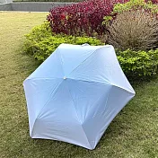 圓角自動折疊傘 漸層藍