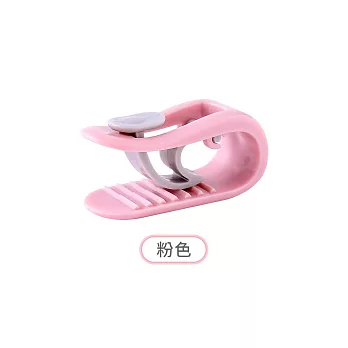 【E.dot】安全無針卡扣式棉被固定器(6包/每包6入) 粉色