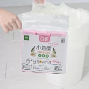 百研/小蒼蘭清新垃圾袋-中-20L-65X55cm-(54張X6包)