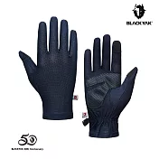 【BLACKYAK】50週年紀念款透氣手套 S 海軍藍