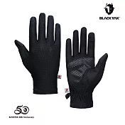 【BLACKYAK】50週年紀念款透氣手套 S 黑色