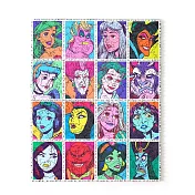 迪士尼公主郵票木拼 Disney Stamps Wooden Puzzle - Princesses