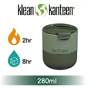 【美國Klean Kanteen】RISE LOWBALL TUMBLER不鏽鋼保溫咖啡杯-280ml森林綠