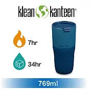 【美國Klean Kanteen】RISE TUMBLER不鏽鋼保溫隨行杯-769ml藏青藍