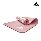 Adidas 紮染防滑瑜珈墊-10mm 煙燻粉