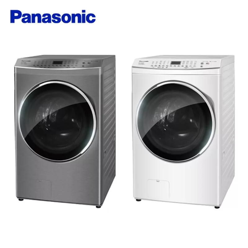 Panasonic 國際牌 17/10kg滾筒式溫水洗脫烘ECONAVI變頻洗衣機 NA-V170MDH -含基本安裝+舊機回收 晶鑽白(W)