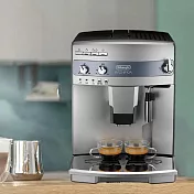 【迪郎奇DeLonghi】黑咖啡首選 全自動義式咖啡機 ESAM 03.110.S - 心韻型 高CP值首選 銀色+銀灰藍