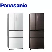 Panasonic 國際牌 ECONAVI 500L四門一級能變頻電冰箱(全平面無邊框玻璃) NR-D501XGS -含基本安裝+舊機回收 曜石棕(T)
