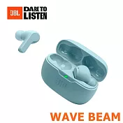 JBL WAVE BEAM 真無線耳機 4色 IP54防水防塵 高音質 32小時續航 公司貨保固一年 藍色