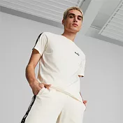 PUMA 基本系列Tape 男短袖T恤-白-84738265 M 白色