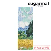 【加拿大Sugarmat】頂級加寬PU瑜珈墊(1.8mm) 麥田裡的絲柏樹 Wheatfield