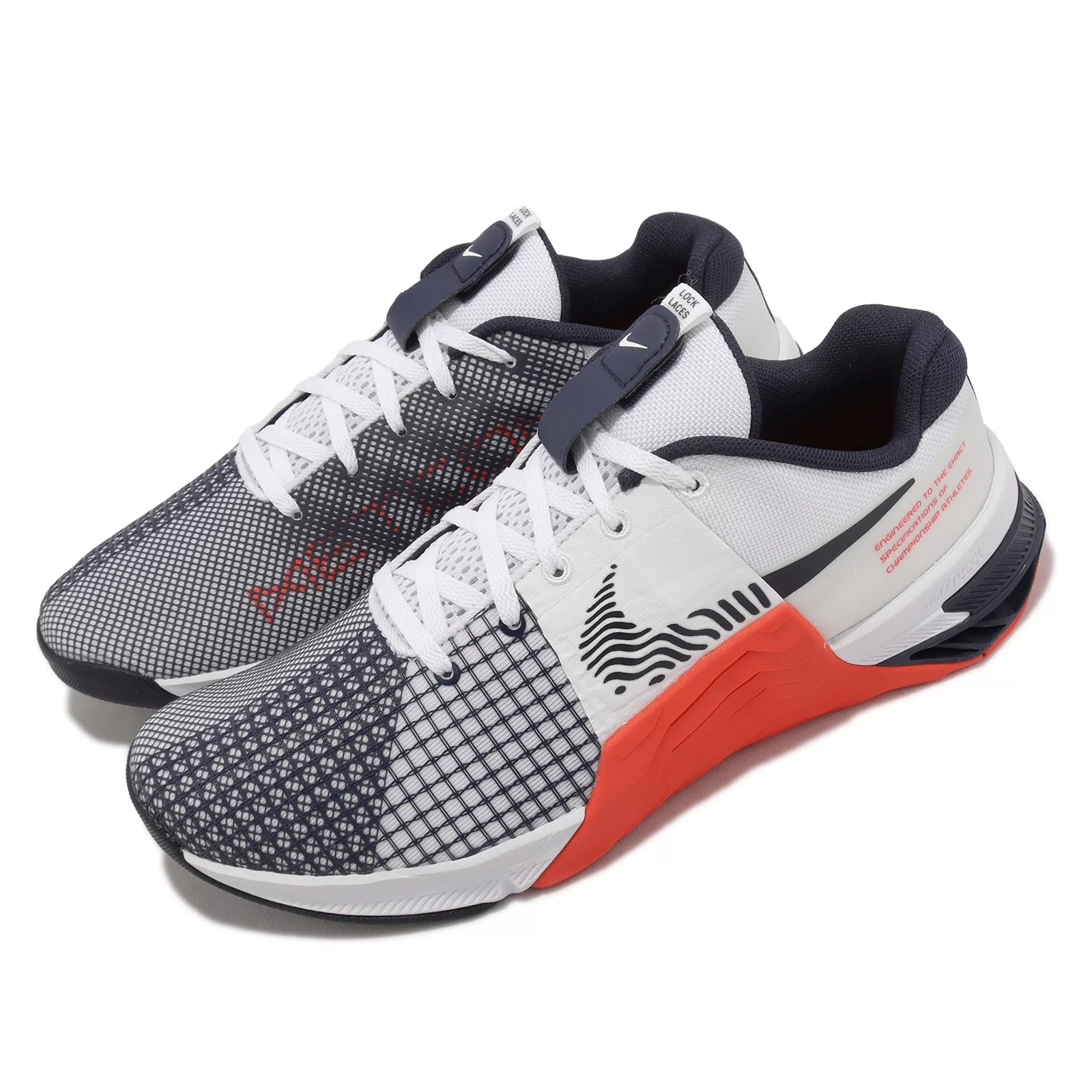 Nike 訓練鞋 Metcon 8 男鞋 黑 白 紅 緩震 健身 重訓 穩定 運動鞋 DO9328-101