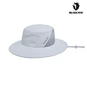 【BLACKYAK】SIDE MESH透氣圓盤帽 M 淺灰-58cm