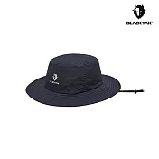 【BLACKYAK】SUPPLEX透氣圓盤帽 S 黑色-56cm