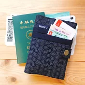 WaWu 護照套+扣帶 客製接單生產  (小葉柄)