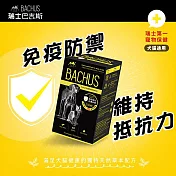 【BACHUS 巴吉斯】免疫力&抵抗力防護保健錠 60顆(犬貓免疫保健/抵抗力防護)