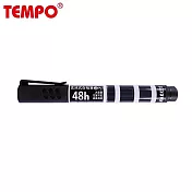 TEMPO WB-300直液式白板筆 48h忘蓋不乾 黑