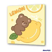 [HOMEHERE] DIY數字油畫/ 檸檬熊熊(升級加大版)