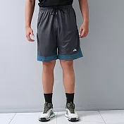 【遊遍天下】MIT台灣製男款抗UV吸濕排汗運動褲藍球褲 (GP1011)灰色 M 灰色