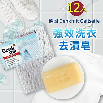 德國Denkmit DM 強力去污去漬洗衣皂100gx12個