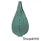 Shupatto水滴型素色秒收環保啪啪包-大 尤加綠