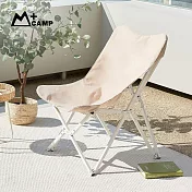【韓國M+CAMP】戶外露營便攜摺疊式休閒椅(附收納袋)