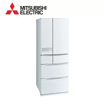 MITSUBISHI 三菱 日製六門605L一級能變頻冰箱 MR-JX61C -含基本安裝+舊機回收 	涓絲白(W)