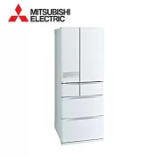 MITSUBISHI 三菱 日製六門525L一級能變頻冰箱 MR-JX53C -含基本安裝+舊機回收 白色(W)