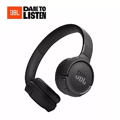 【JBL】Tune 520BT 藍牙無線頭戴式耳罩耳機(四色) 黑