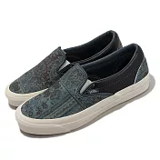 Vans 懶人鞋 OG Classic Slip-On Lx Vault 男女鞋 藍 復古 地毯 壁掛 休閒鞋 VN0A32QN12S